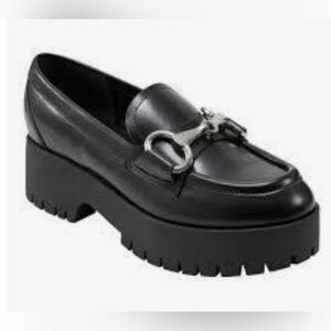 Mark Fisher LTD Wilmer Platform Leather Loafers. Ladies 10